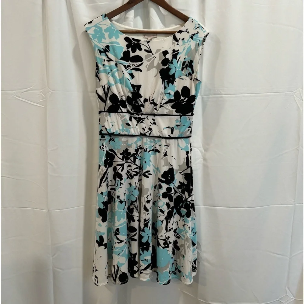 CB Flowered midi‎ dress size 10